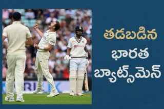 INDIA Vs ENGLAND 4th Test First Day Lunch Break Score
