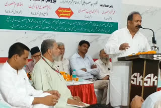 jamiatul mansoor held a programme in moradabad