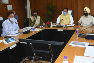 CM Pushkar Dhami held a review meeting