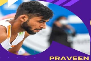 praveen wins silver