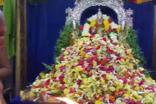 YADADRI sri lakshmi narasimha swamy temple, sri lakshmi narasimha swamy temple laksha pusparchana
