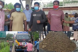 three arrested for Cannabis case in Tirur  Cannabis case three arrested  three arrested for Cannabis case  three arrested IN Cannabis case  Cannabis  Cannabis CASE  Cannabis case in Tirur  Cannabis case Tirur  തിരൂരിൽ വൻ കഞ്ചാവ് വേട്ട  തിരൂരിൽ കഞ്ചാവ്  കഞ്ചാവ്  കഞ്ചാവ് കേസ്  തിരൂർ കഞ്ചാവ് കേസ്  കഞ്ചാവുമായി മൂന്നു പേർ പിടിയിൽ  230 കിലോ കഞ്ചാവുമായി മൂന്നു പേർ പിടിയിൽ