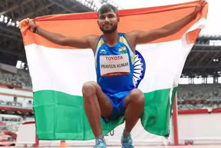 Praveen Kumar  Praveen wins silver  Praveen Kumar pc  Tokyo Paralympics  പ്രവീൺ കുമാർ  പാരാലിമ്പിക്‌സ്  പാരാലിമ്പിക്‌സ് വെള്ളി മെഡൽ ജേതാവ് പ്രവീൺ കുമാർ  ഗൂഗിൾ  ഗൂഗിൾ എന്‍റെ ആദ്യ കോച്ച്  ഹൈജംപ്