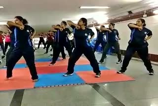 bmtc-conducting-self-defense-classes-to-woman-driver-and-conductor