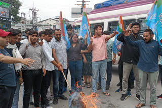 NSUI का प्रदर्शन