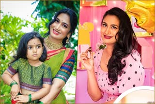 Sandalwood actress shwetha srivatsav celebrating her 35th birthday