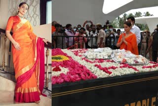 multiplex theatre owners decision kangana news latest  multiplex theatre owners thalaivi news update  kangana ranaut paid tribute jayalalitha news  kangana ranaut jayalalitha memorial marina beach news  തലൈവി സ്‌മാരകം കങ്കണ റണൗട്ട് വാർത്ത  കങ്കണ റണൗട്ട് പുഷ്‌പാർച്ചന തലൈവി വാർത്ത  പുഷ്‌പാർച്ചന കങ്കണ ചെന്നൈ മറീന ബീച്ച് വാർത്ത  മൾട്ടിപ്ലക്‌സ് തിയേറ്റർ കങ്കണ വാർത്ത