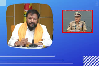 tdp leader chintamaneni prabhakar fires on dgp gowtham sawang