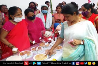 up minister swati singh inagurates menstrual hygiene management program in lucknow