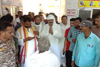 Minister Jama Khan inspected Bhabua Sadar Hospital in Kaimur