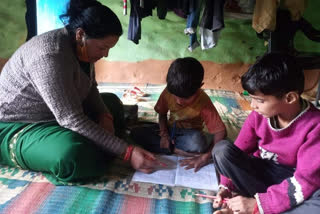 Berinag teacher Vimala Karki