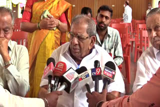 Shamanuru Shivashankarappa statement in Davanagere