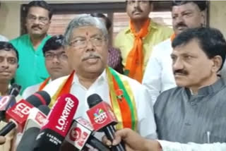 Chandrakant Patil's criticism on Shiv Sena in jalna