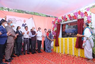 laying foundation for construction of income tax office