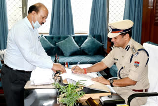 SSP Janmejay Prabhakar Khanduri took charge