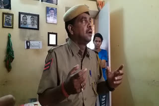 चूरू पुलिस कांस्टेबल का आरोप