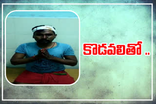 A TDP activist was attacked in Kurnool district