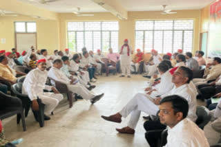 BJP on target in Samajwadi Party meeting