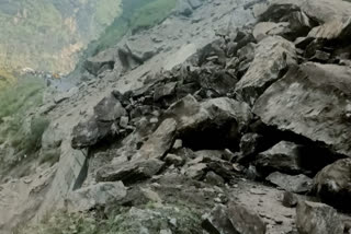 Landslide hits NH 5 in Himachal Pradesh's Shimla