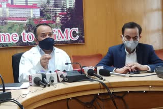 IGMC MS Janak Raj held Press conference