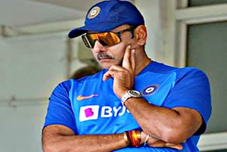 team india coach ravi shastri  ravi shastri corona positive  corona positive  team india coach  मुख्य कोच रवि शास्त्री  कोरोना पॉजिटिव  टीम इंडिया मुख्य सदस्य  खेल समाचार