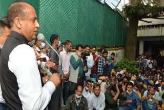 Bharatiya Mazdoor Sangh meet the CM jairam thakur