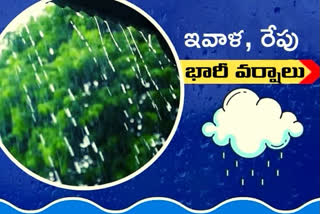today and tomorrow heavy rains in telangana said imd hyderabad