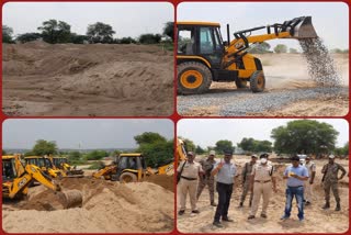 Action Against Sand Mafia