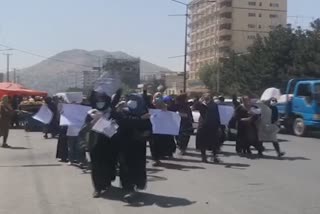 Demonstration by Afghan women sparks media arrests