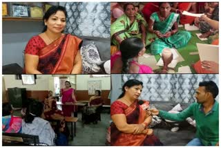 Uma Dhote taught more than 500 women
