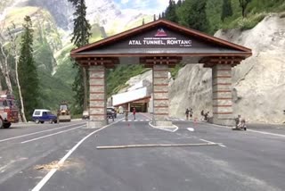 Manali Leh Atal tunnel