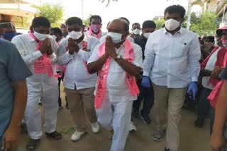 challa dhrama reddy election campaign, greater warangal municipal elections 