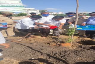 Environment day celebration in gadag 