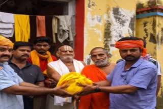 soil of sri ram ghat and water of saryu river sent to ayodhya 