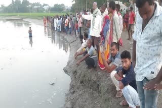 A child drowned in the river