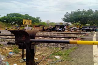 vempalli railway gate, technical issue in vempalli railway gate