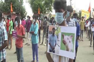 Hindu munnani protest