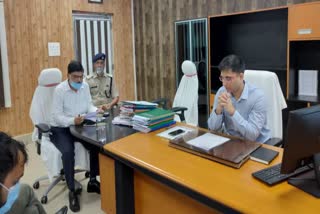 DM Saurabh Jorwal's review meeting