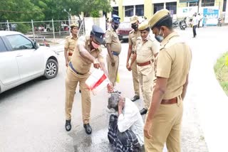 old person suicide attempt on collector premises