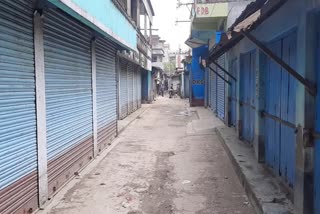 Mohanbati bazar closed, raiganj