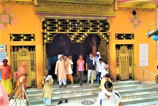 harsu brahma dham temple opened after lockdown