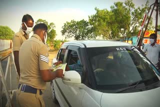 namakkal police tighten vehicle checking process 