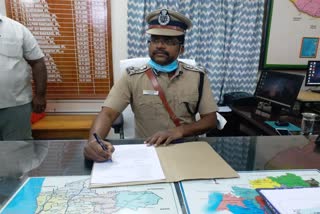 elizharasan taking charge as villupuram dig