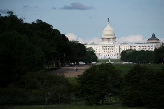 Street in front of white house