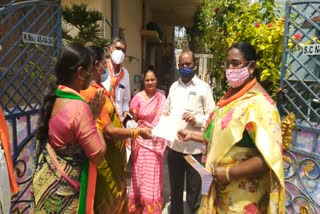 Municipal election campaign, Warangal, bjp news