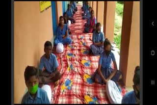 villagers and children hunger strike to demand build high school