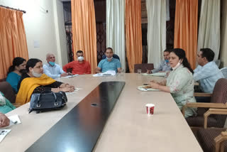 Panchayat Samiti meeting in Hamirpur