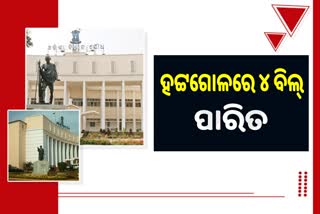 Odisha Assembly: ହଟ୍ଟଗୋଳ ମଧ୍ୟରେ ପାରିତ ହେଲା  ୪ଟି ବିଲ୍
