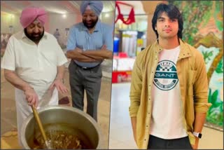 amrinder singh cooked for neeraj chopra