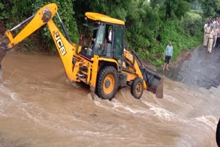 Chandsurya Nala flood man swept away